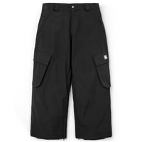 06' CARGO SNOWPANT - BLACK RIPSTOP