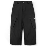 06' CARGO SNOWPANT - BLACK RIPSTOP