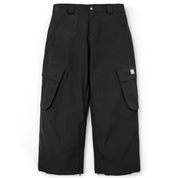 06' CARGO SNOWPANT - BLACK RIPSTOP