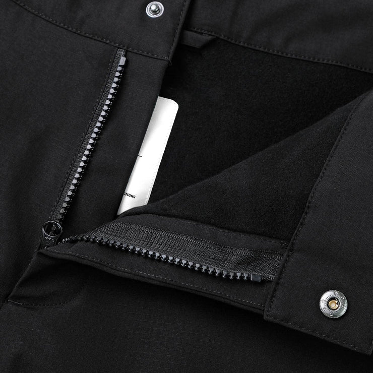 06' CARGO SNOWPANT - BLACK RIPSTOP
