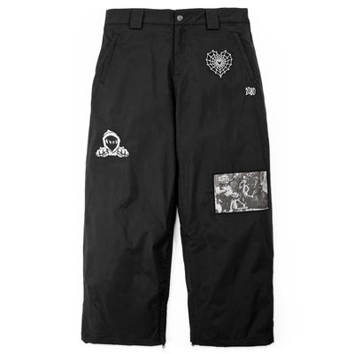 1080 SNOWPANTS - PATCHES BLACK