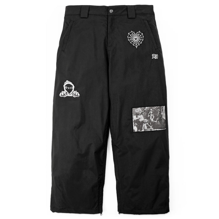 1080 SNOWPANTS - PATCHES BLACK
