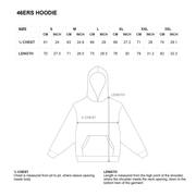 46ERS HOODIE - WOODLAND CAMO