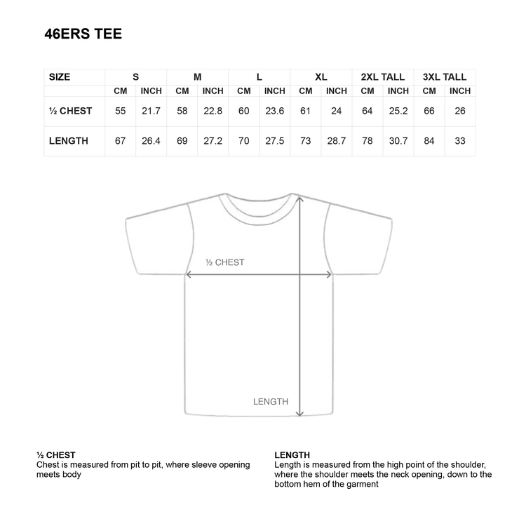 46ERS TEE - WOODLAND CAMO