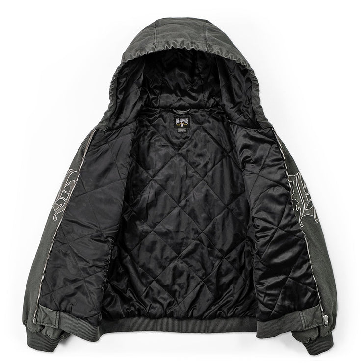 STUDDED CANVAS JACKET - BRANCH