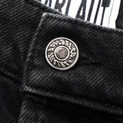 101 RELAXED JEAN - DISTRESSED BLACK