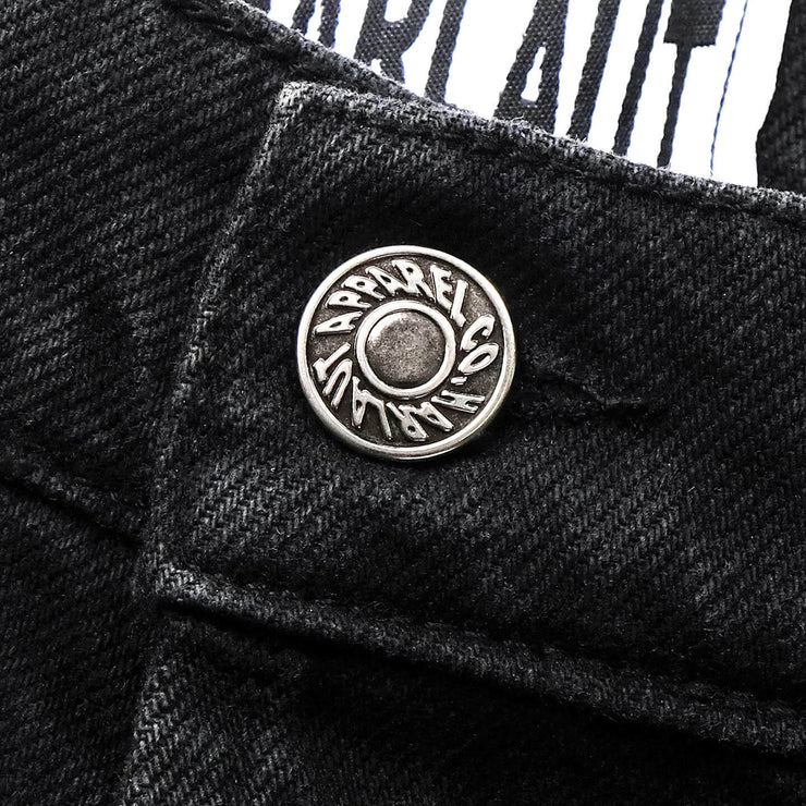 101 RELAXED JEAN - DISTRESSED BLACK