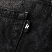 101 RELAXED JEAN - DISTRESSED BLACK