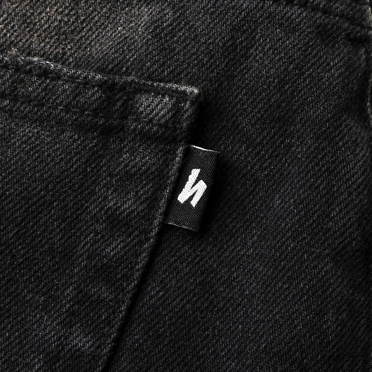 101 RELAXED JEAN - DISTRESSED BLACK