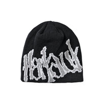 DISTORT BEANIE - BLACK / ASH