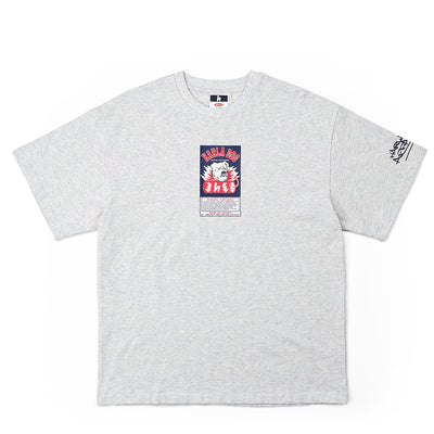 HARLA DOG TEE - ASH