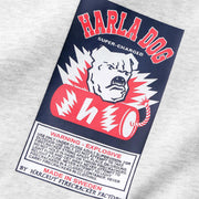HARLA DOG TEE - ASH