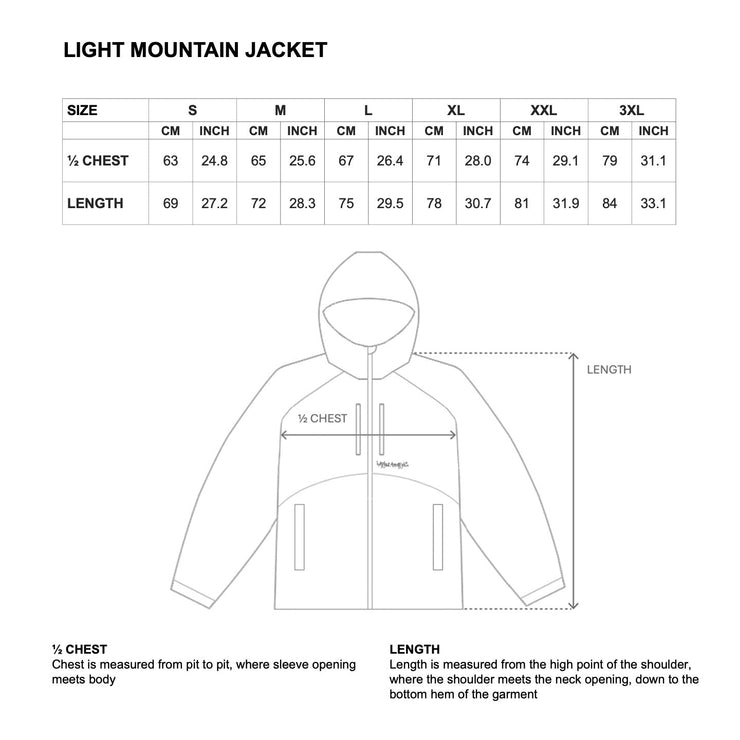 LIGHT MOUNTAIN JACKET - TIGER DIGI CAMO