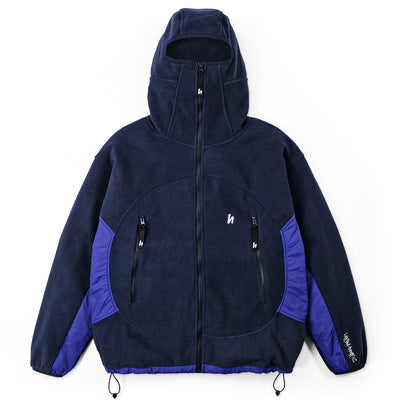 NINJA FLEECE JACKET - NAVY / ROYAL