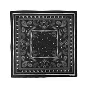 PAISLEY BANDANA - BLACK
