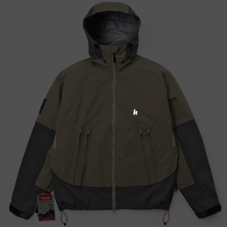 QUAD-VENT 3L JACKET - GOTHIC / VOID