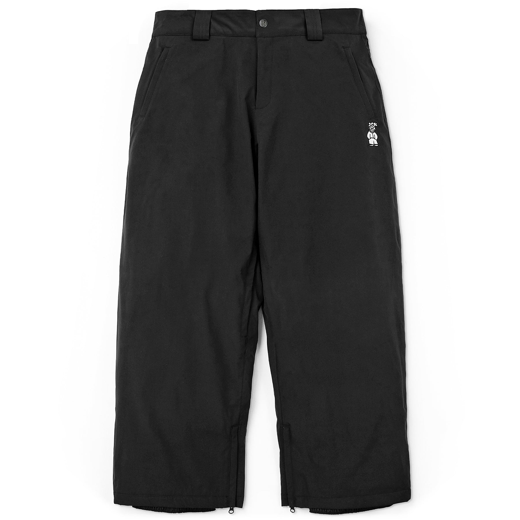 スキー Harlaut apparel SHITKID PANTS XXL SHITKID SNOWPANT - BLACK – Harlaut Apparel - USA
