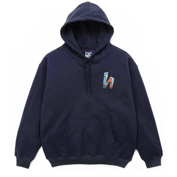 SNOW CITY HOODIE - NAVY