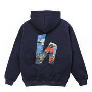 SNOW CITY HOODIE - NAVY
