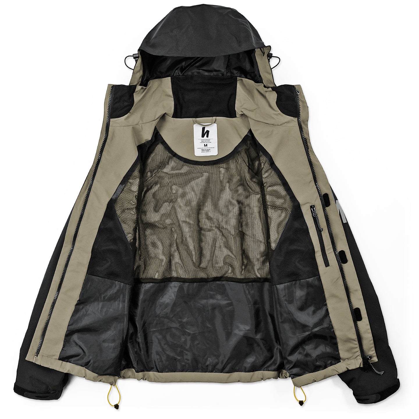 SPORTS 2L JACKET - BEIGE / BLACK – Harlaut Apparel - USA