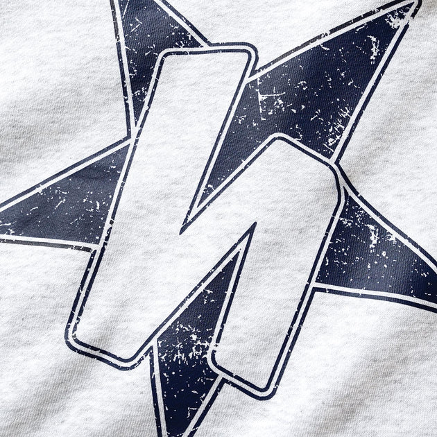 STAR HOODIE - ASH – Harlaut Apparel - USA