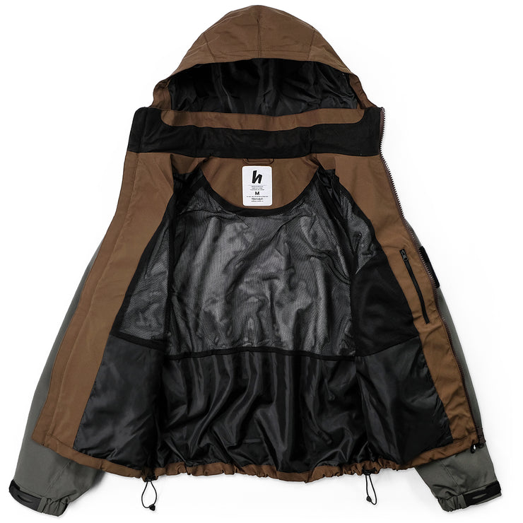 TACTICAL 2L JACKET - BROWN / GREY