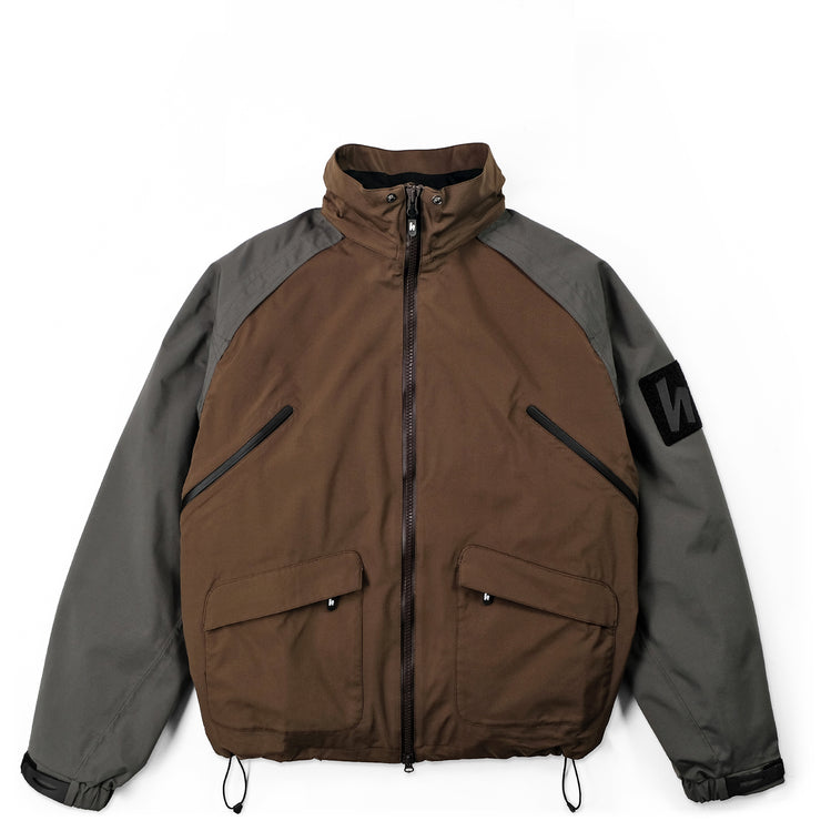 TACTICAL 2L JACKET - BROWN / GREY