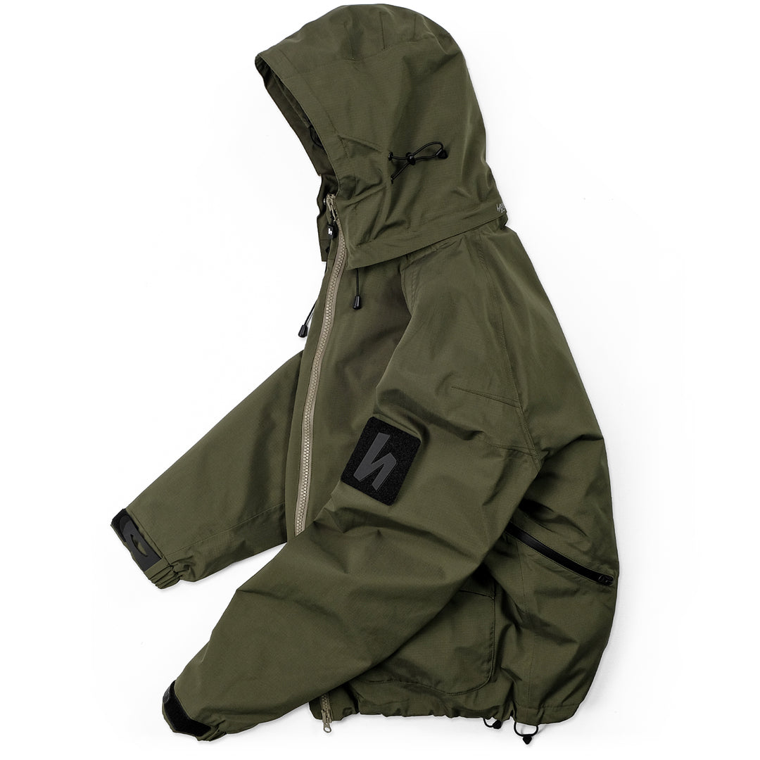 TACTICAL 2L JACKET - DARK OLIVE – Harlaut Apparel - USA