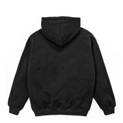 VILLAIN ZIP HOODIE - BLACK