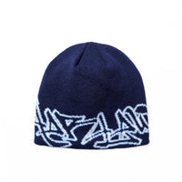 WILDSTYLE BEANIE - NAVY / ICE