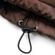 1/4 ZIP TRAIL FLEECE - BROWN