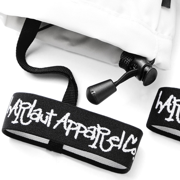 SCRIPT LOGO WRIST LEASH - BLACK