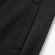 STAR TRACK ZIP SWEAT - BLACK