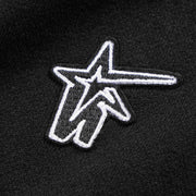STAR TRACK ZIP SWEAT - BLACK